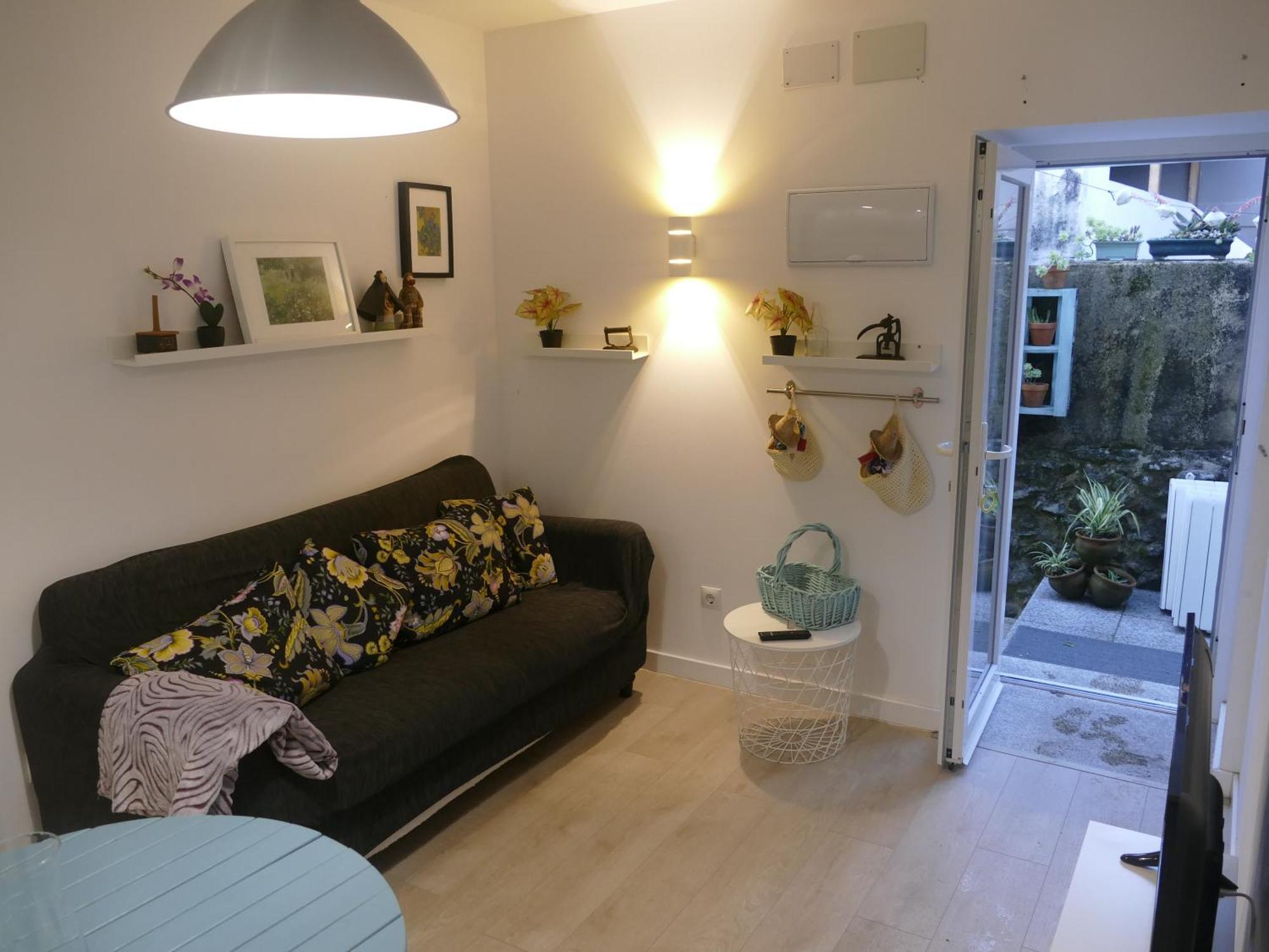 Vivienda Con Terraza En Playas De Baiona Appartement Buitenkant foto